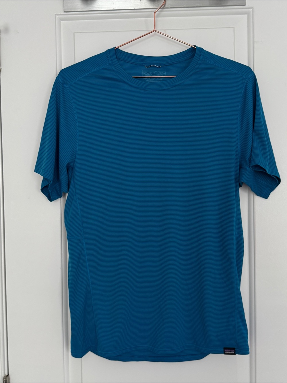 MEN’S PATAGONIA Athletic Crew Neck Striped T-Shirt